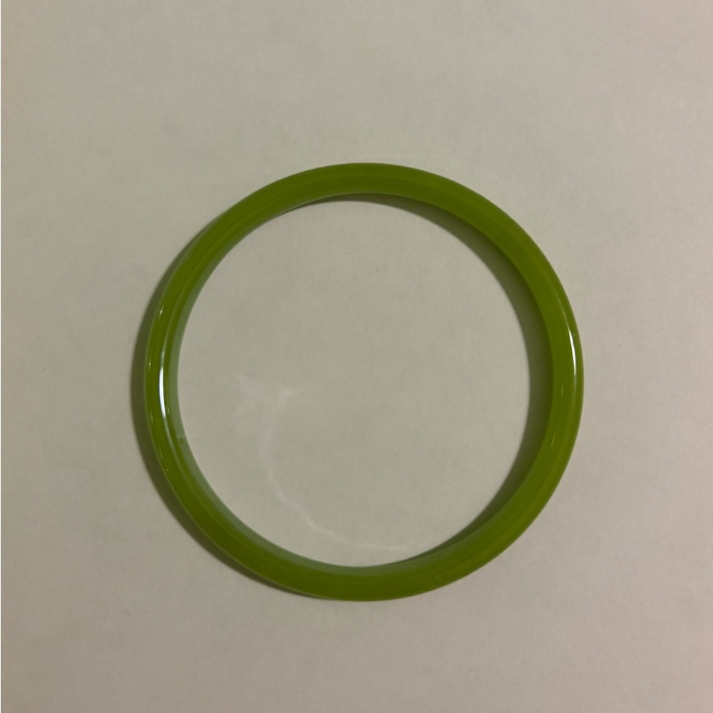 Green Jade Bangle Bracelet